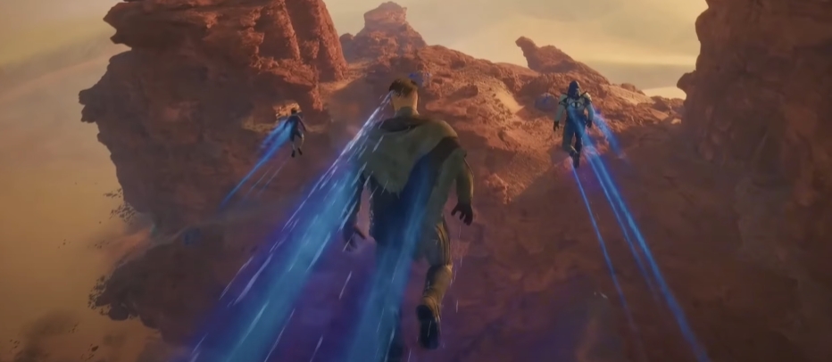 dune awakening character flying